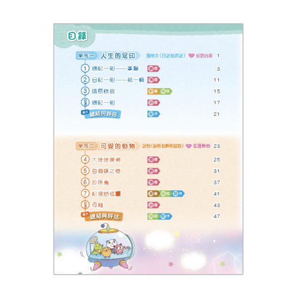 我愛學語文 用普通話教中文版 課本 4上1 (第二版_22)