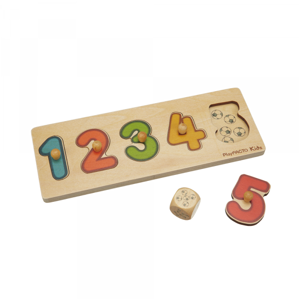 PlayFacto Kids 幼稚園數學教具 - 數字拼圖(數字及運算)